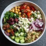 Mediterranean Quinoa Salad Bowls