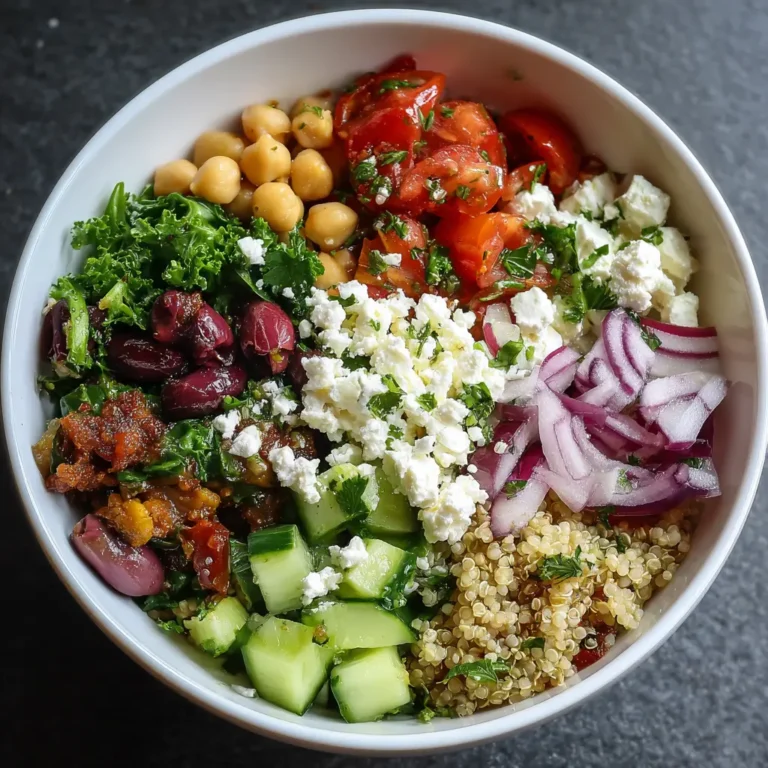 Mediterranean Quinoa Salad Bowls