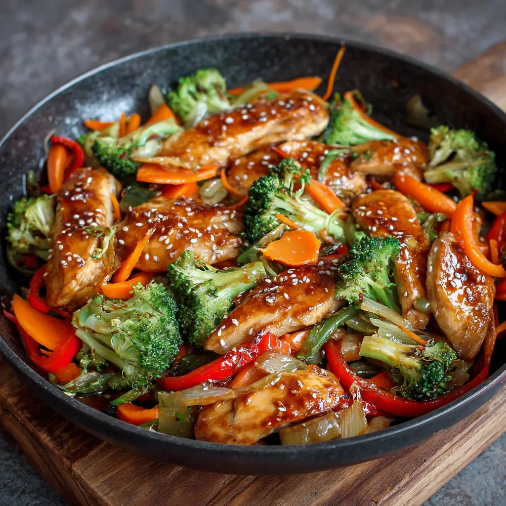 Teriyaki Chicken with Vegetables
